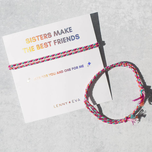 Sisters Make the Best Friends Shareable Bracelets