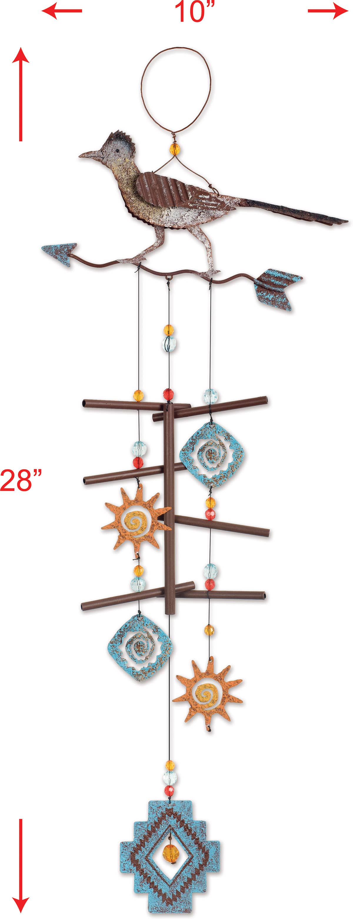 Roadrunner Windchime