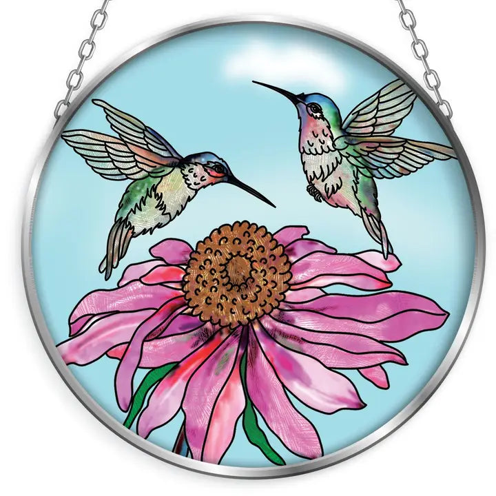Hummingbird Play 4.5" Suncatcher