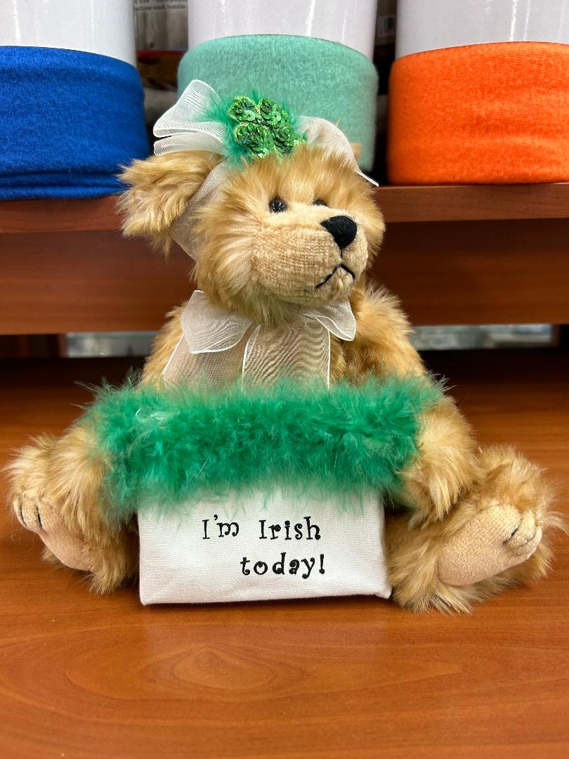 I'm Irish Today Bear