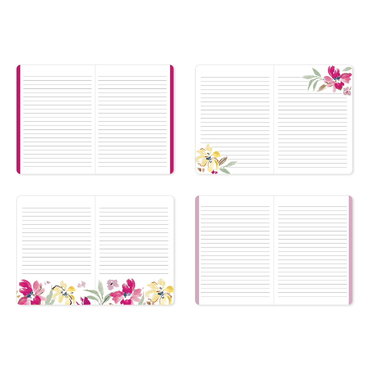 Bloom with Kindness - Floral Palette Guided Journal