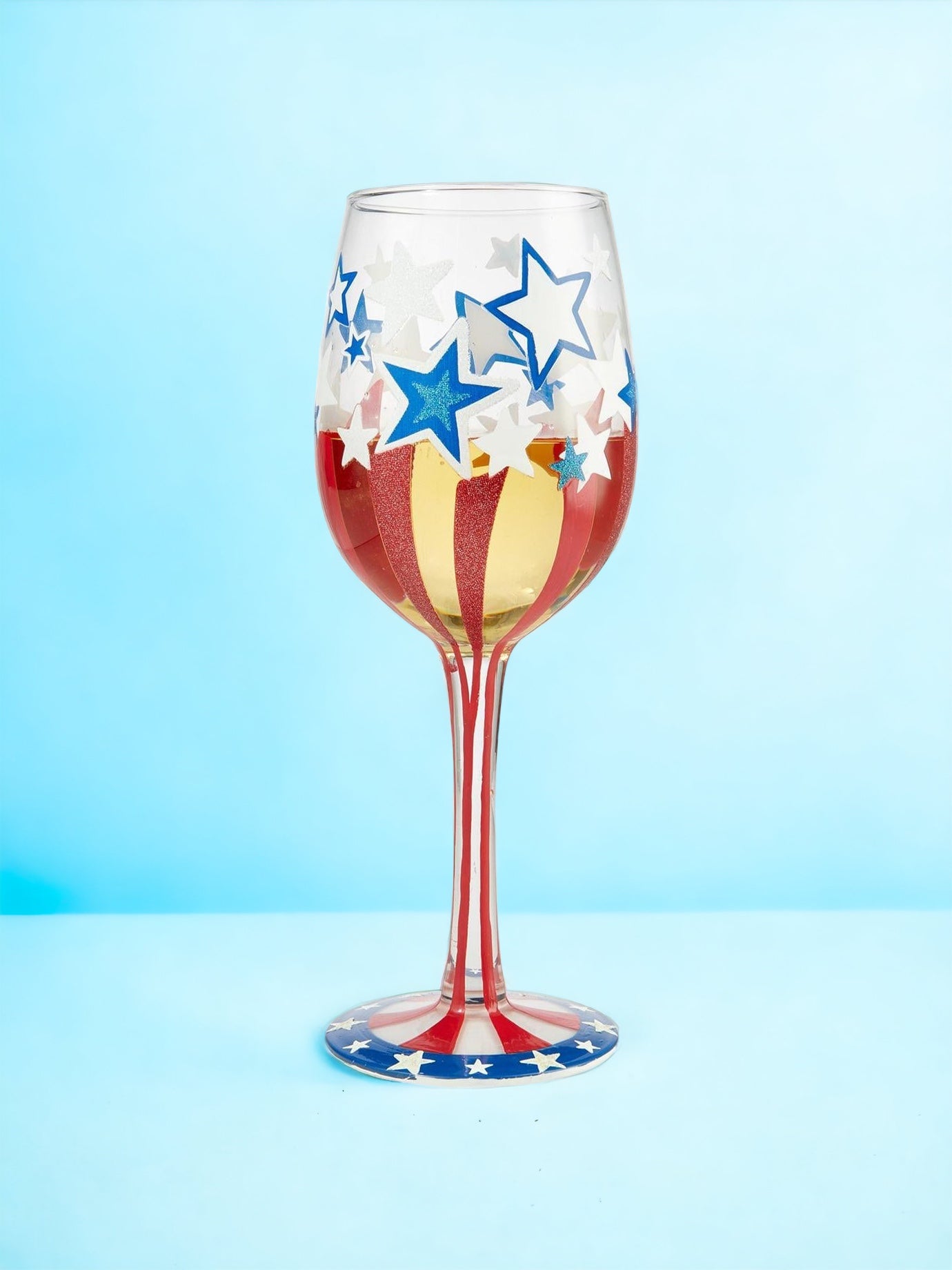 Land of the Free Lolita Wine Glass