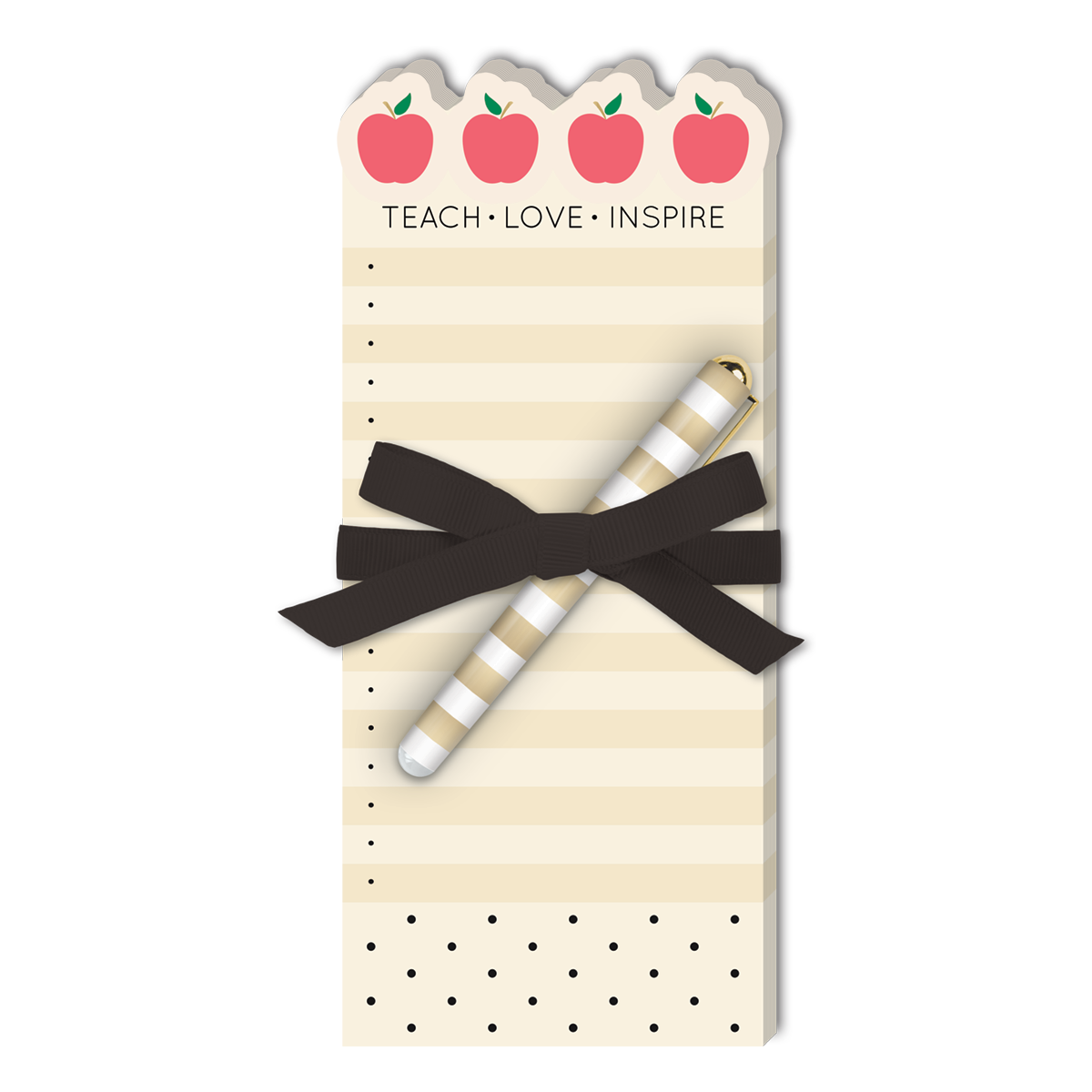 Classy Teacher Notepad & Pen