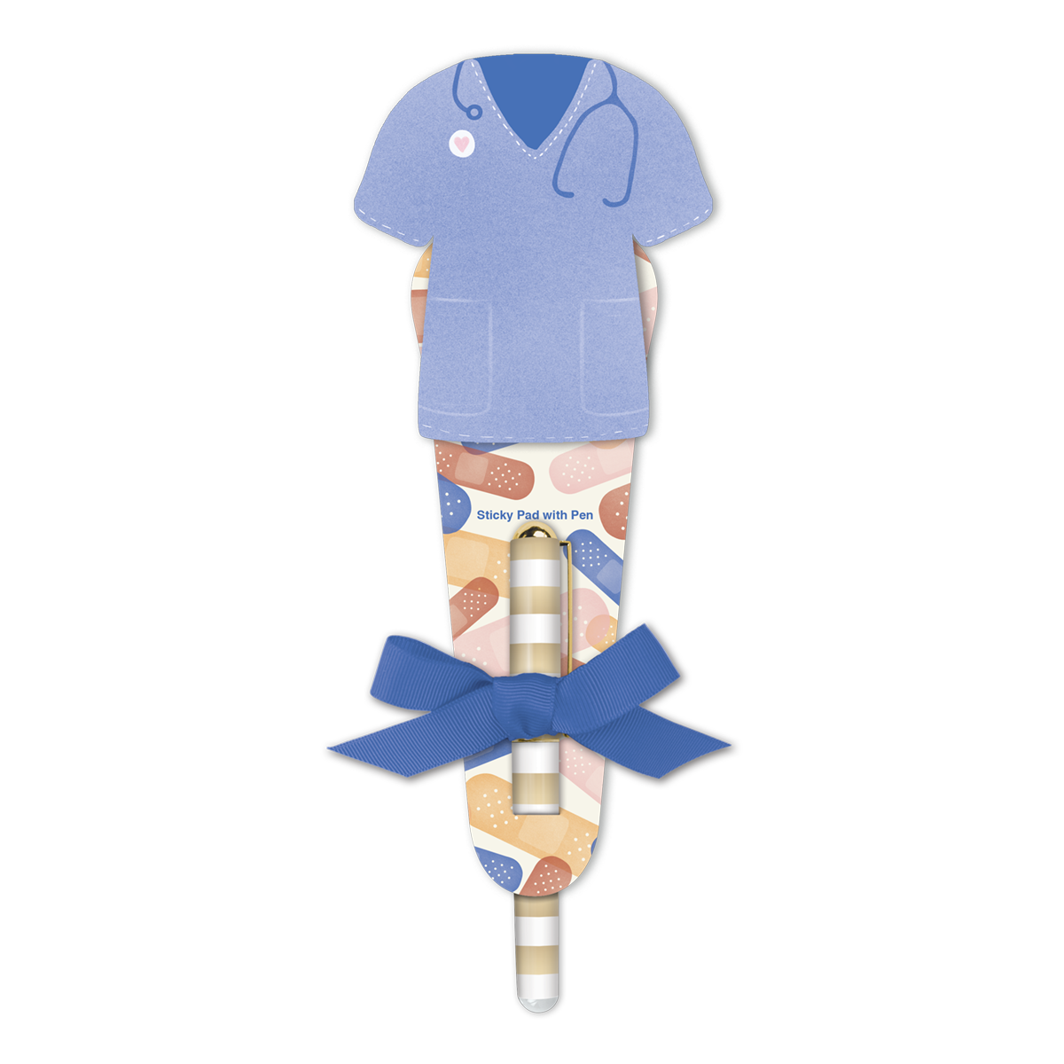 Nurse Scrubs Notepad & Pen