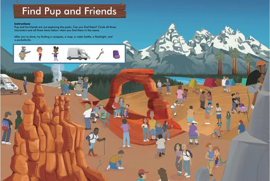 National Park Pup Activity Book