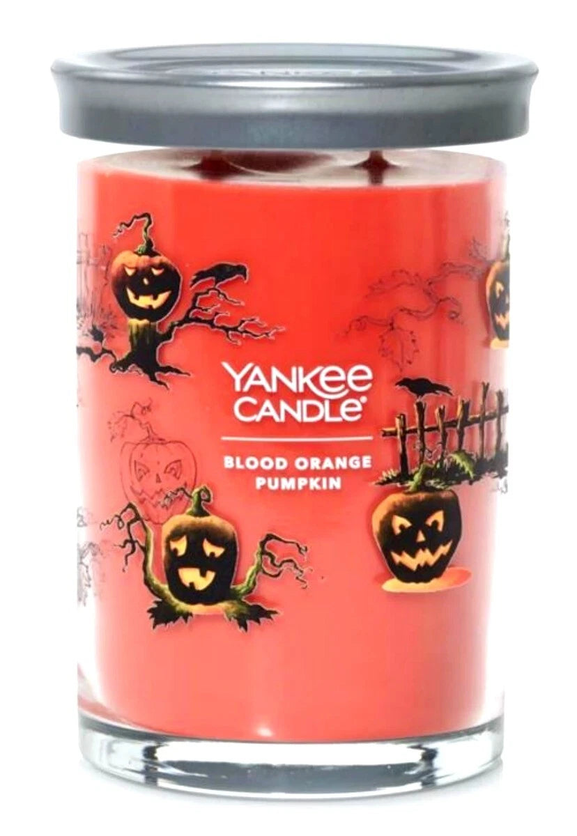 Yankee Candle Blood Orange Pumpkin Candle Jar