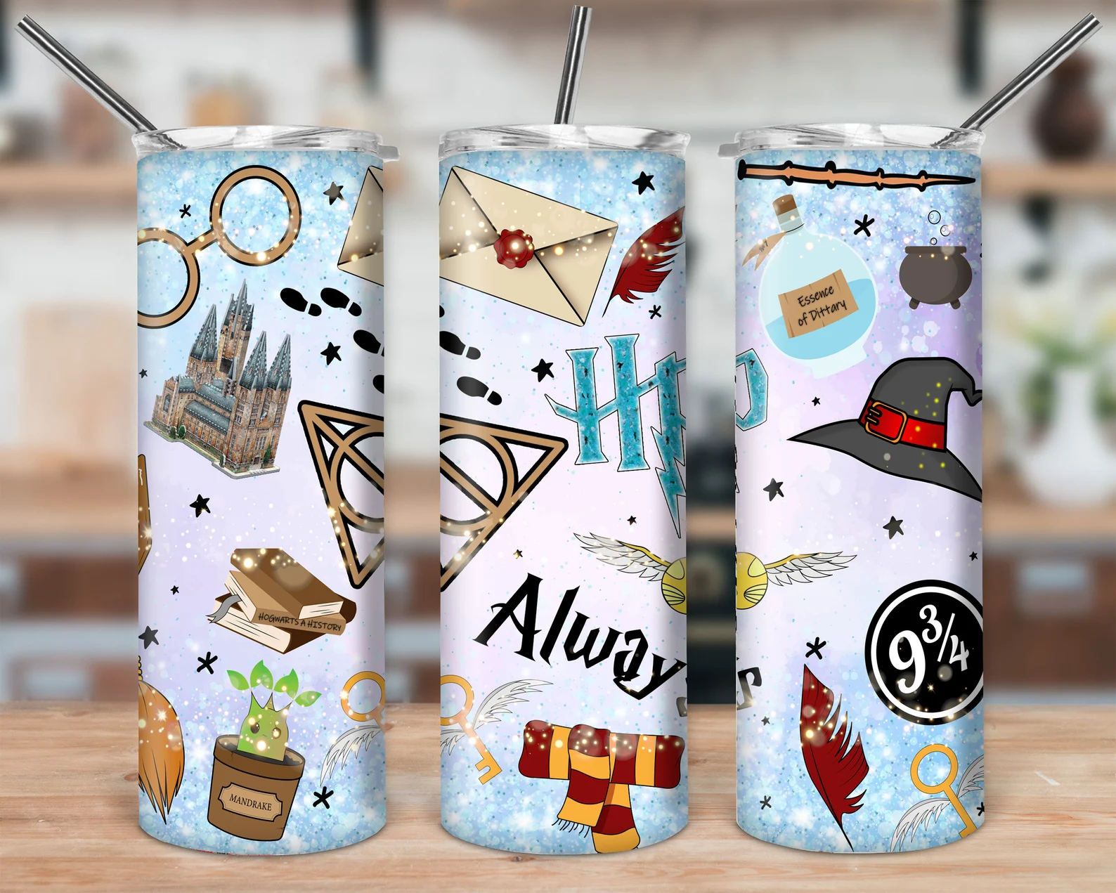 Wizard Tumbler Harry Potter – Dreams and Rainbows