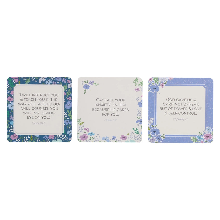 101 Bible Verses for Teachers Purple Scripture Cards