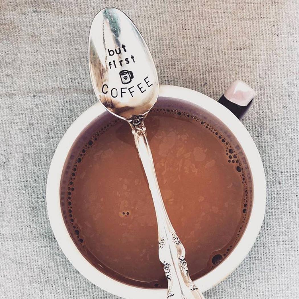But First Coffee Spoon