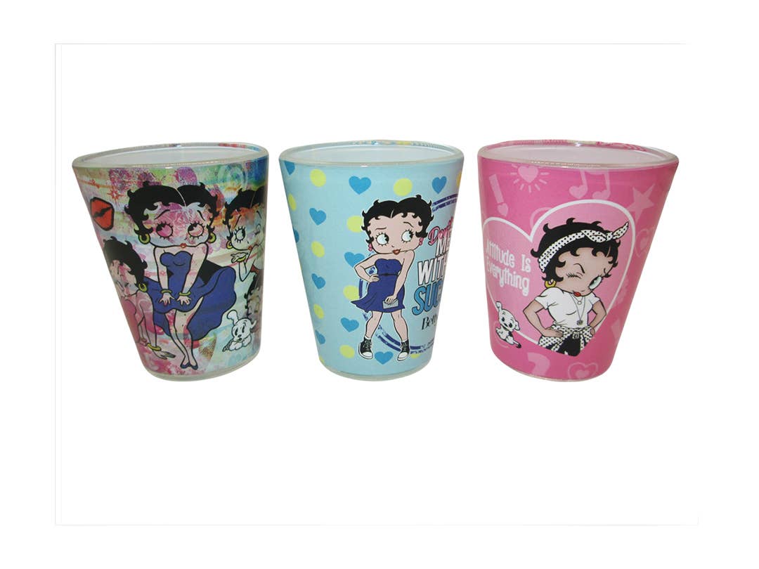 Betty Boop Shot Glass Set/3