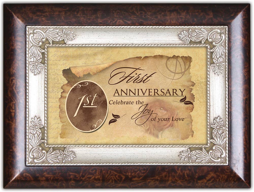 First Anniversary Music Box
