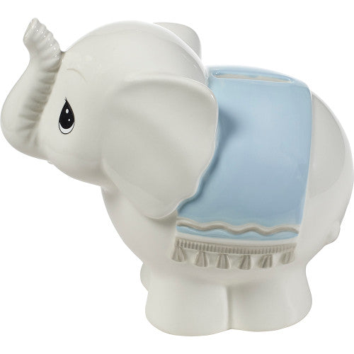 Blue Elephant Bank Precious Moments