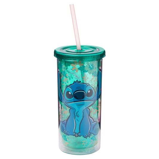 Lilo and Stitch Tropical Plastic Tall Cold Cup w/ Lid
