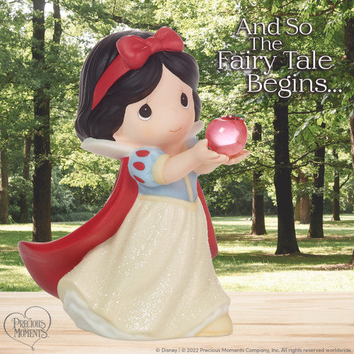 Snow White With Glass Apple Precious Moments