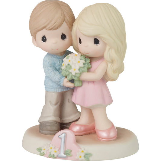 Precious Moments 1st Anniversary Figurine