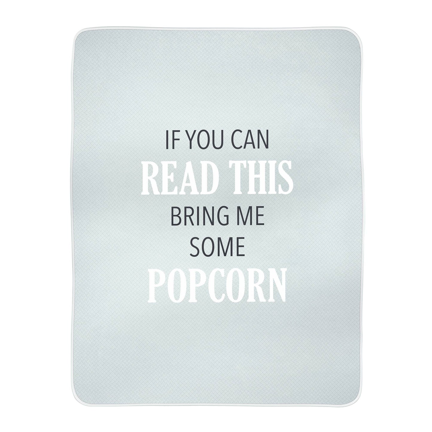 If You Can Read This Movie Night Blanket