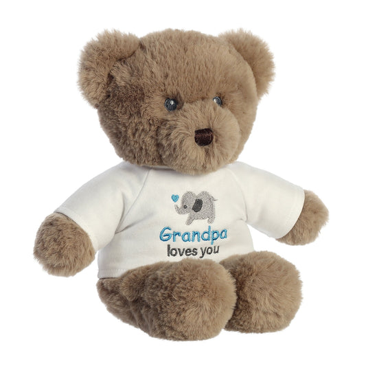 T-Shirt Bear - 11" Grandpa Loves You
