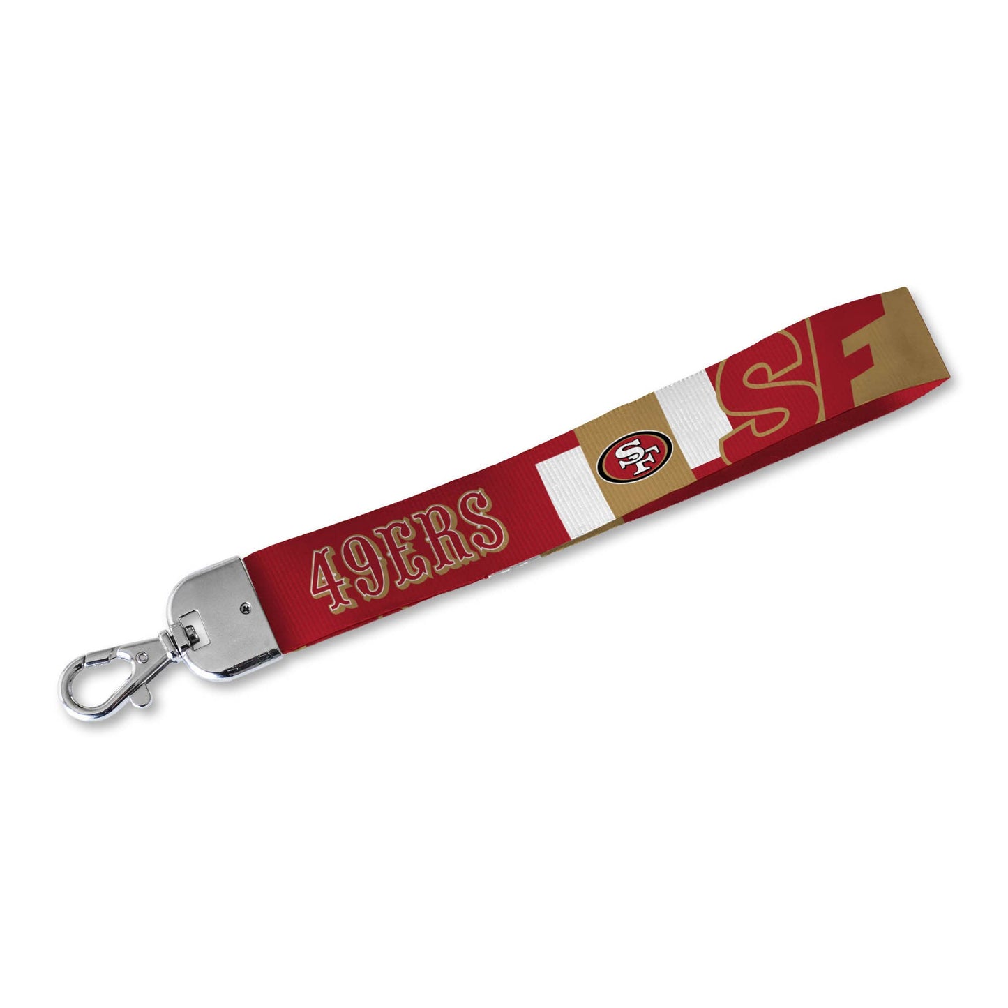 San Francisco 49ers Lanyard Keychain