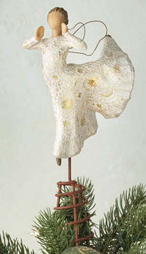 Song of Joy Willow Tree Christmas Tree Topper