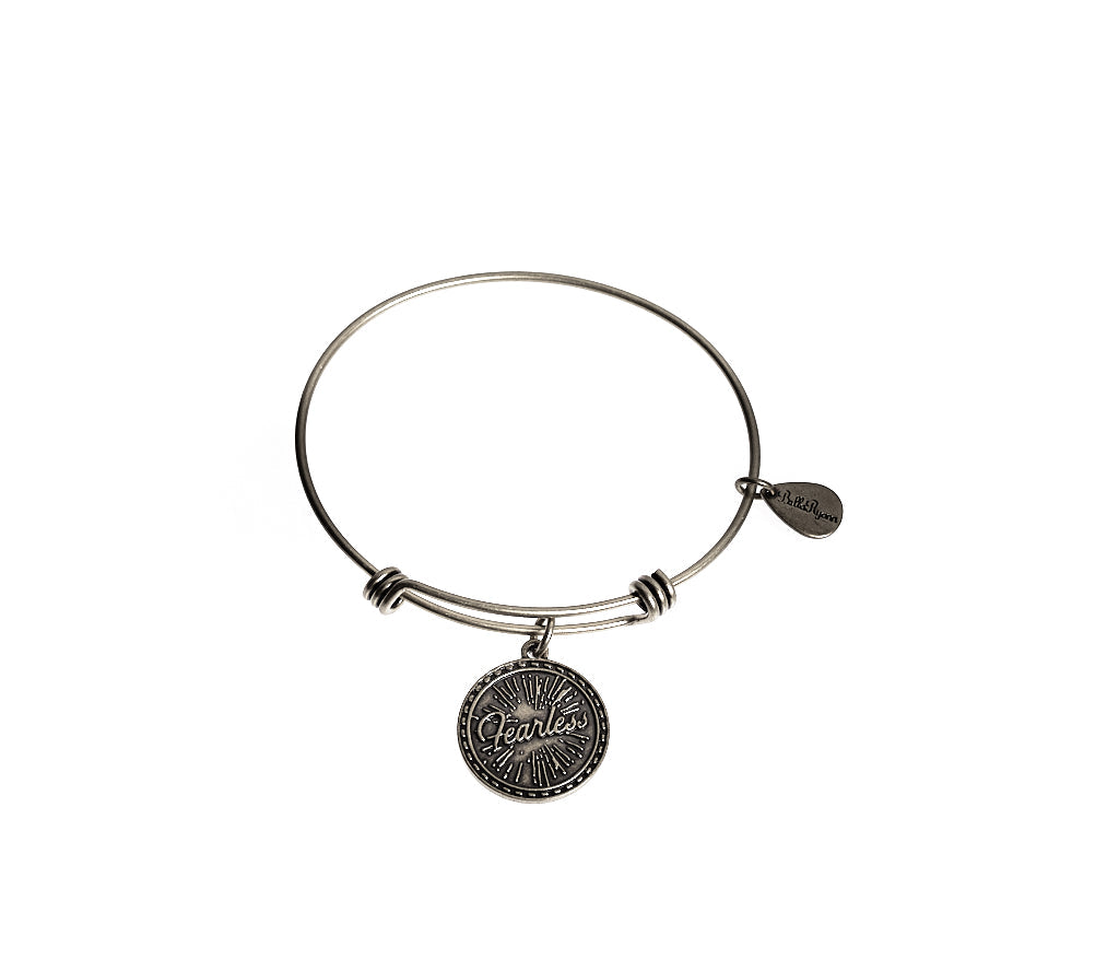 Fearless Expandable Bangle Charm Bracelet