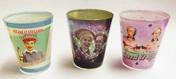 I Love Lucy Shot Glass Set/3