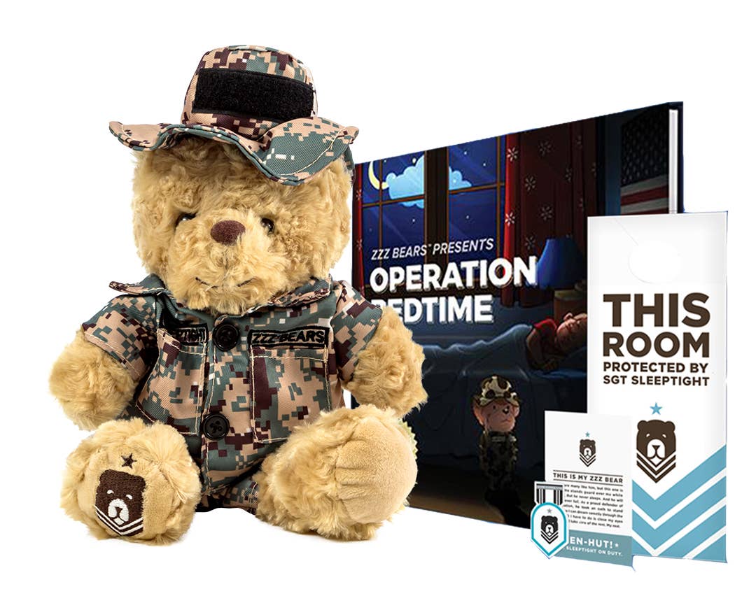 ZZZ Bears - Sgt Sleeptight - Marines Camouflage