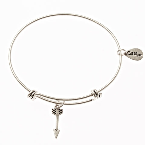 Arrow Expandable Bangle Charm Bracelet