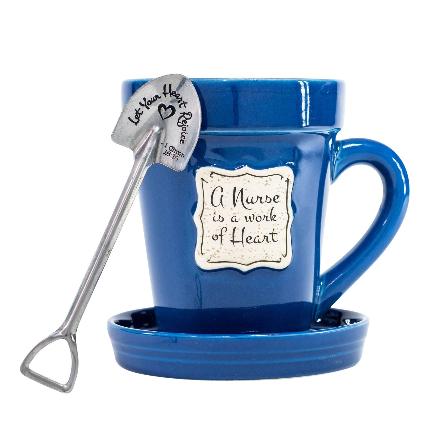 A Nurse is a Work of Heart Flower Pot Mug