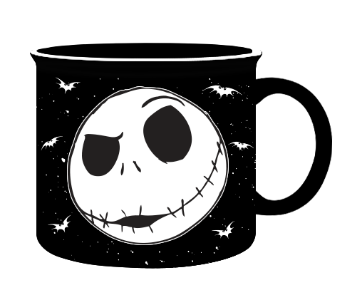 Nightmare Before Christmas Camper Mug