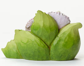 Jim Shore Flower Of The Month November Chrysanthemum Citrine Birthstone Accent