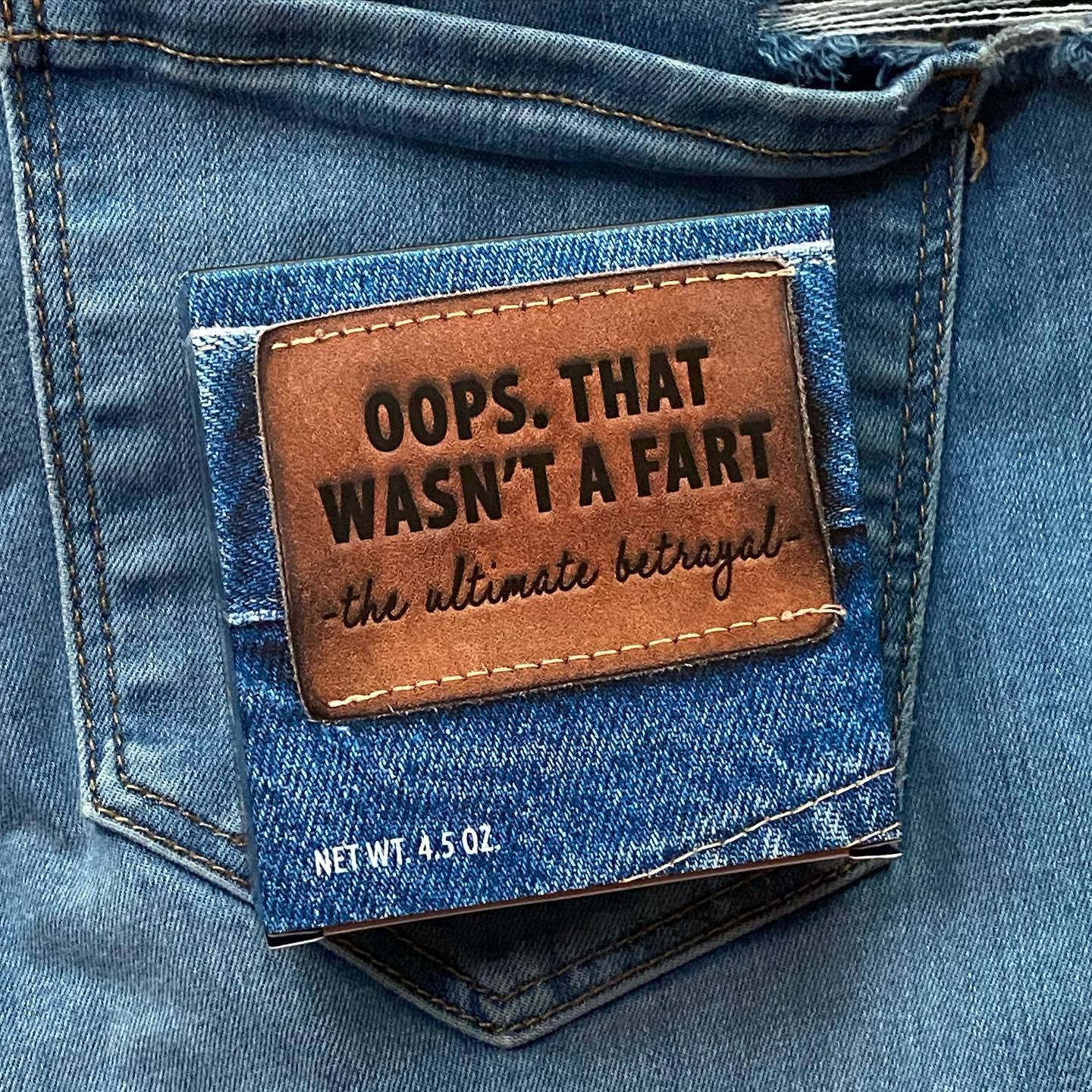 Totally Cheesy - Oops That Wasn't A Fart Soap Funny Father's Day Novelty Gift