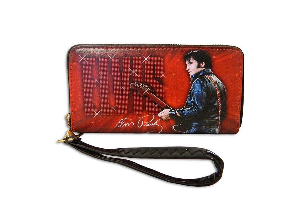 Elvis Presley Wallet Red 68