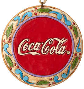 Jim Shore Coca-Cola Santa Ornament