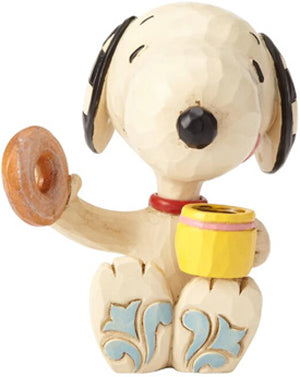 Jim Shore Mini Snoopy/Donut & Coffee