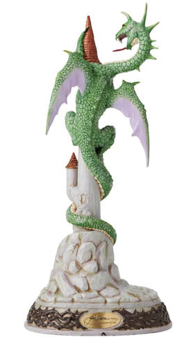 Jim Shore Beast Of Brimstone Lights Up/AC Adapter Included Limited To One Year Production