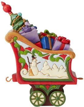 Jim Shore Tidings In Tow Christmas Train Coal Car