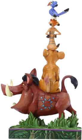 Jim Shore Pumba, Simba, Timon & Zazu "Balance Of Nature"