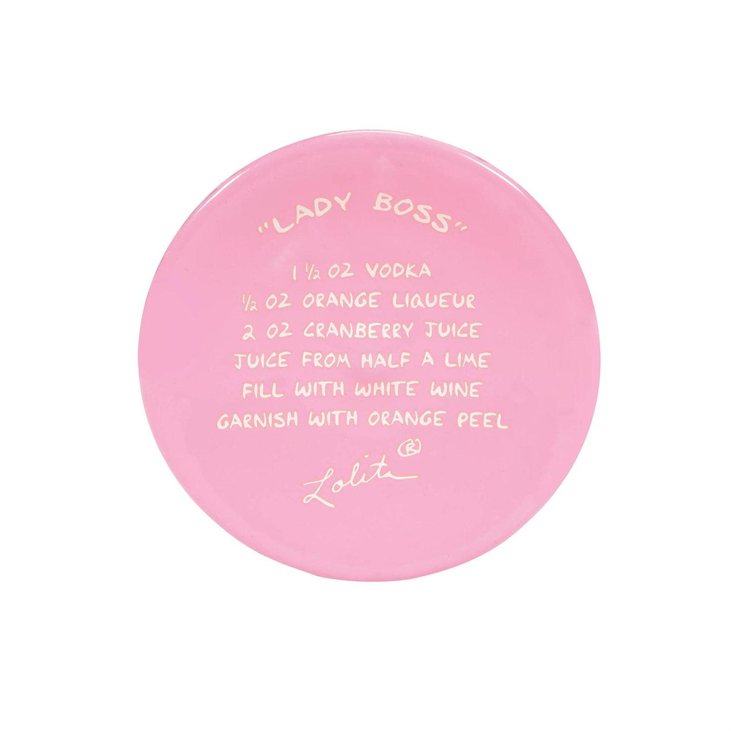 Lady Boss Lolita Wine Glass