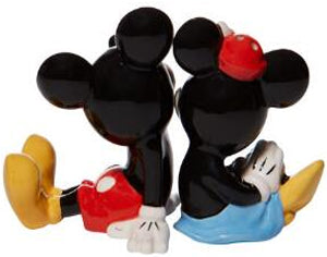 Mickey & Minnie Mouse Ceramic Salt & Pepper Set