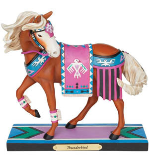 Thunderbird Painted Ponies Figurine