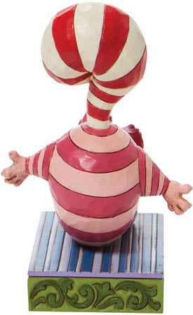 Jim Shore Cheshire Cat "Candy Cane Helper"