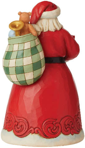 Jim Shore Country Christmas Santa Figurine