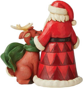 Jim Shore A Year So Deer 2021 Dated Santa