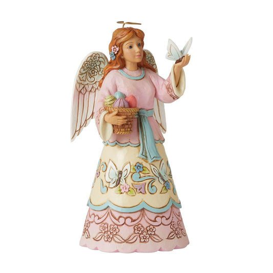 Jim Shore Easter Angel with Butterfly Figurine