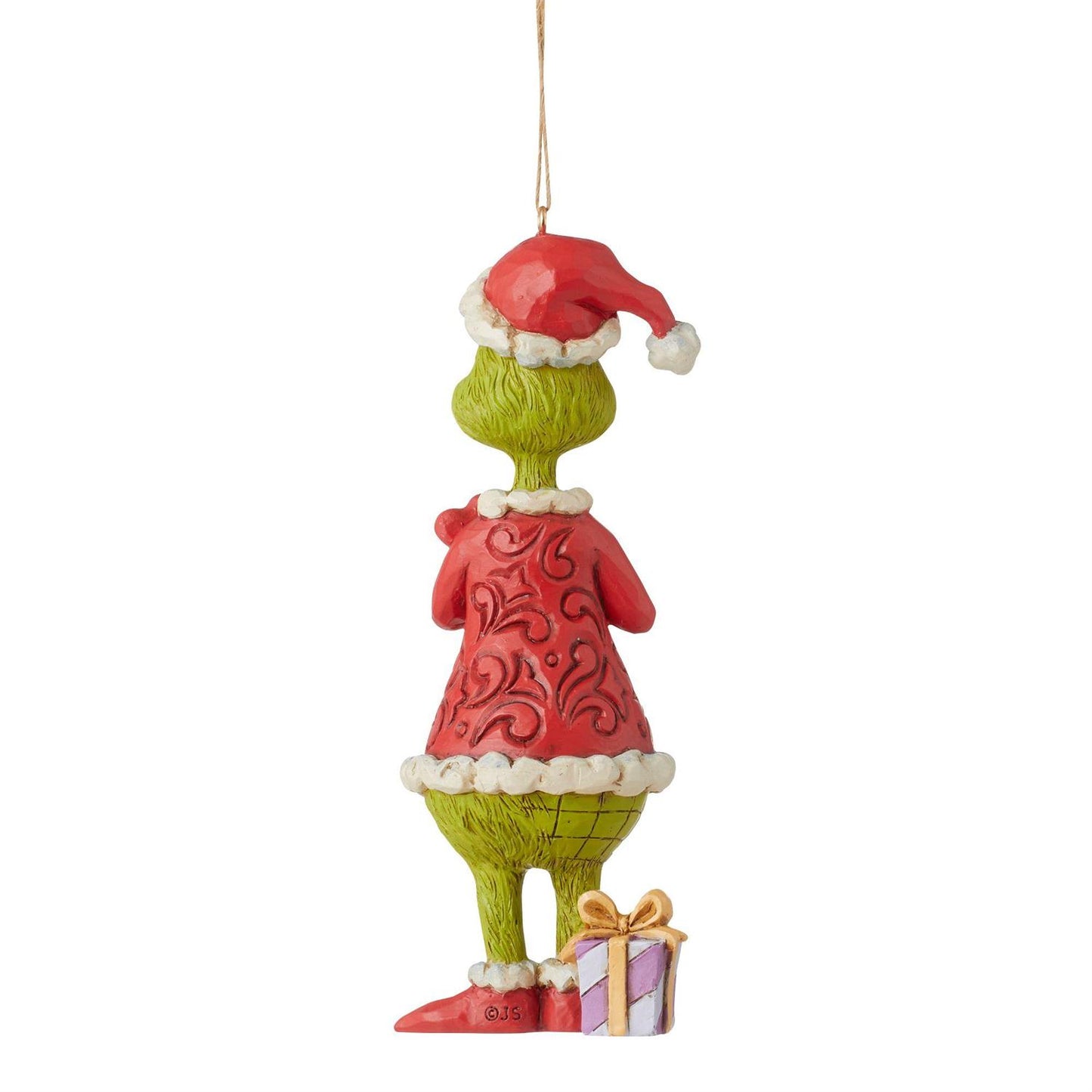Jim Shore Dr Seuss Grinch w/lg Heart Ornament
