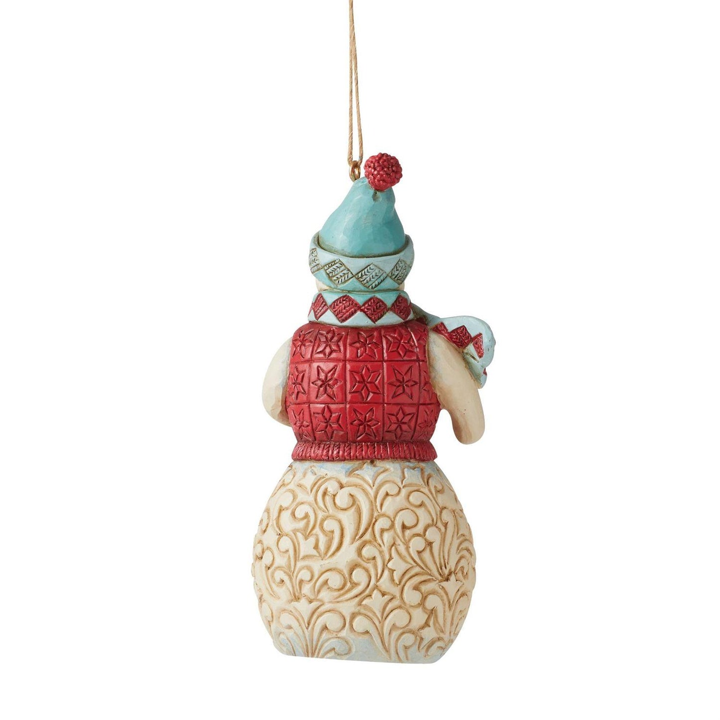 Jim Shore Heartwood Creek Wonderland Snowman Ornament