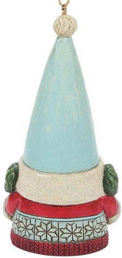 Jim Shore Gnome Wearing Earmuffs Ornament