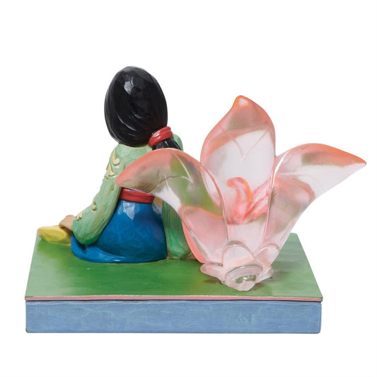 Jim Shore Disney Mulan A Rare and Beautiful Bloom Figurine