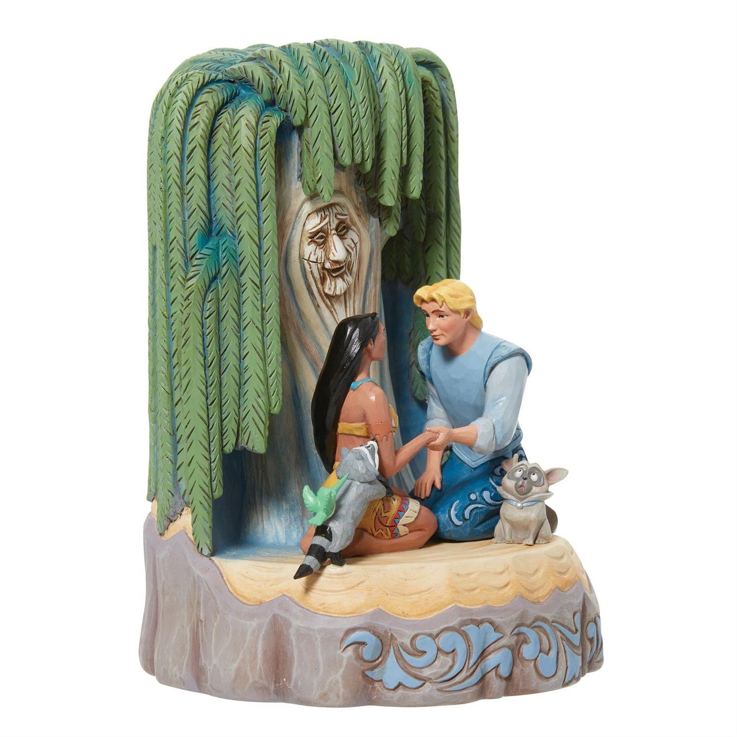 Jim Shore Disney Pocahontas Listen to Your Heart Figurine