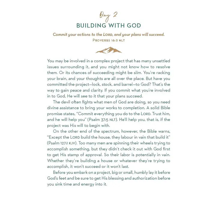 Encouraging Words for Men